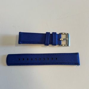 Barton Watch Band Sail Cloth Strap 21 mm